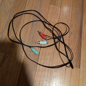 3.5 Female Jack To RCA Male Female 7 Ft. Audio Cable with Red and White